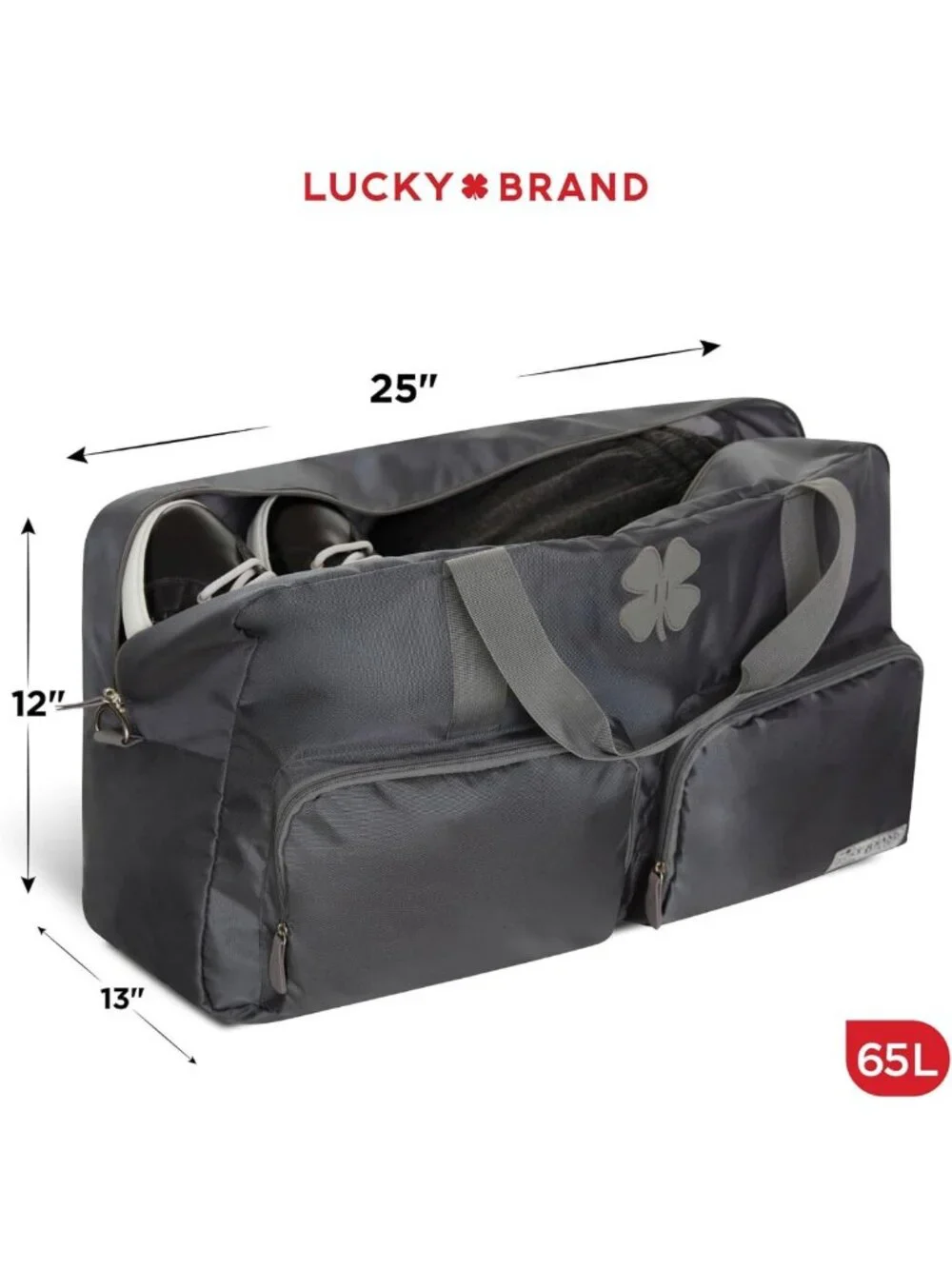 Spacious Foldable Weekender Duffle Bag | Lightweight Travel Overnight Bag